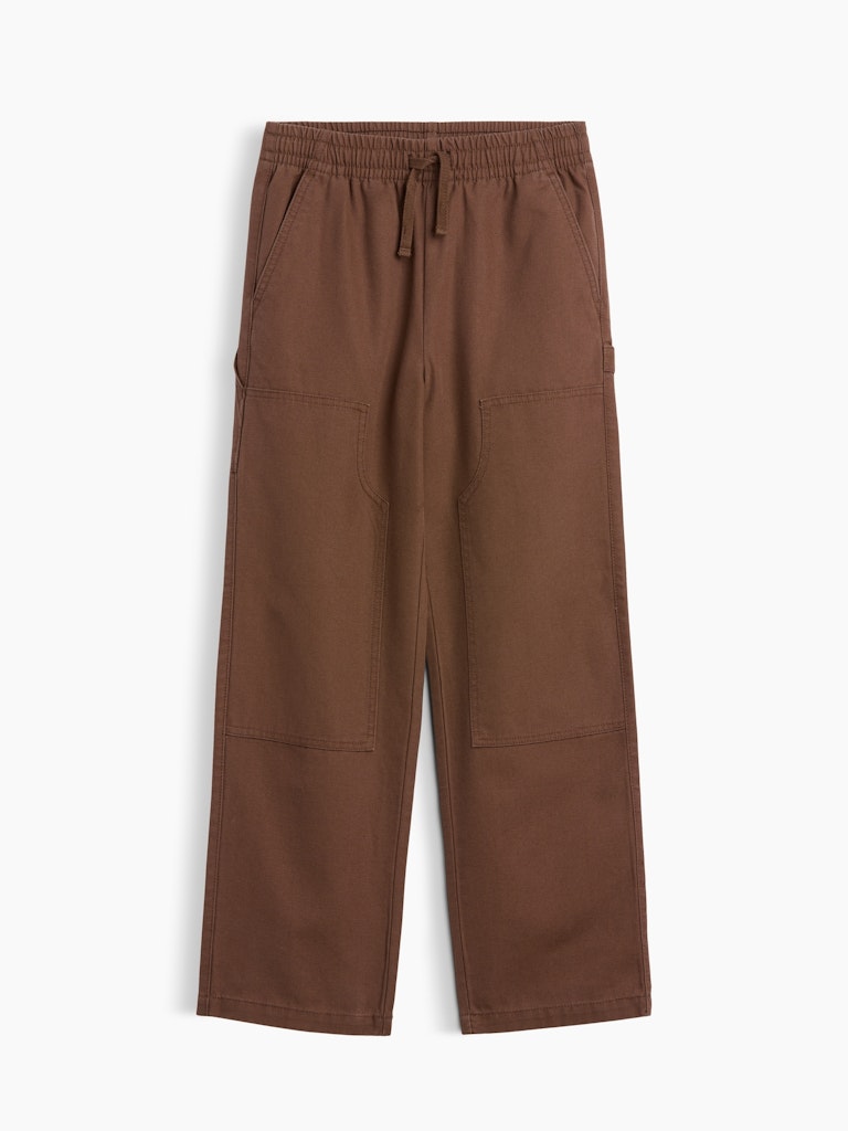 Kids Relaxed Pull-On Canvas Carpenter Pants: $23.99 Kids Relaxed Pull-On Canvas Carpenter Pants: $23.99