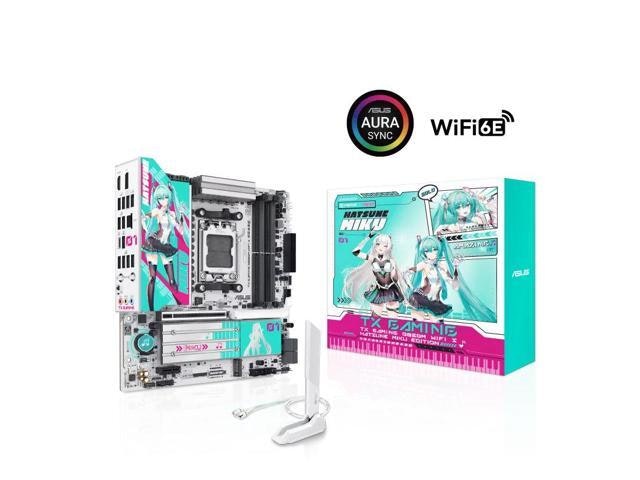 Asus TX Gaming B850M WiFi Hatsune Miku AMD AM5 Motherboard: $679.99 Asus TX Gaming B850M WiFi Hatsune Miku AMD AM5 Motherboard: $679.99