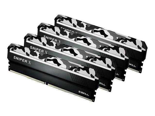 G. Skill Sniper X 32GB 4x8GB DDR4 2400MHz Desktop Memory: $295.99 G. Skill Sniper X 32GB 4x8GB DDR4 2400MHz Desktop Memory: $295.99