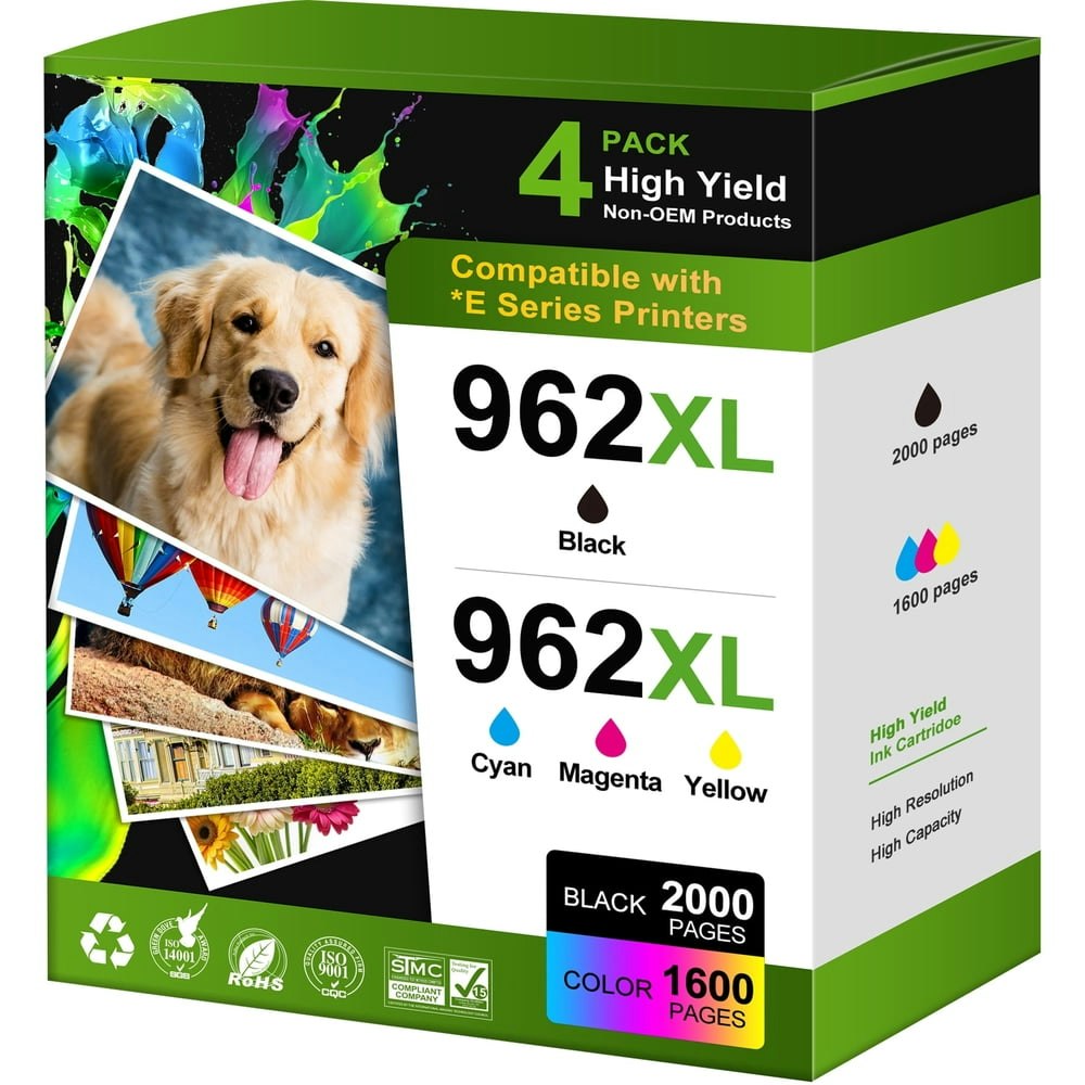 962XL Ink Cartridge: $39.99 962XL Ink Cartridge: $39.99