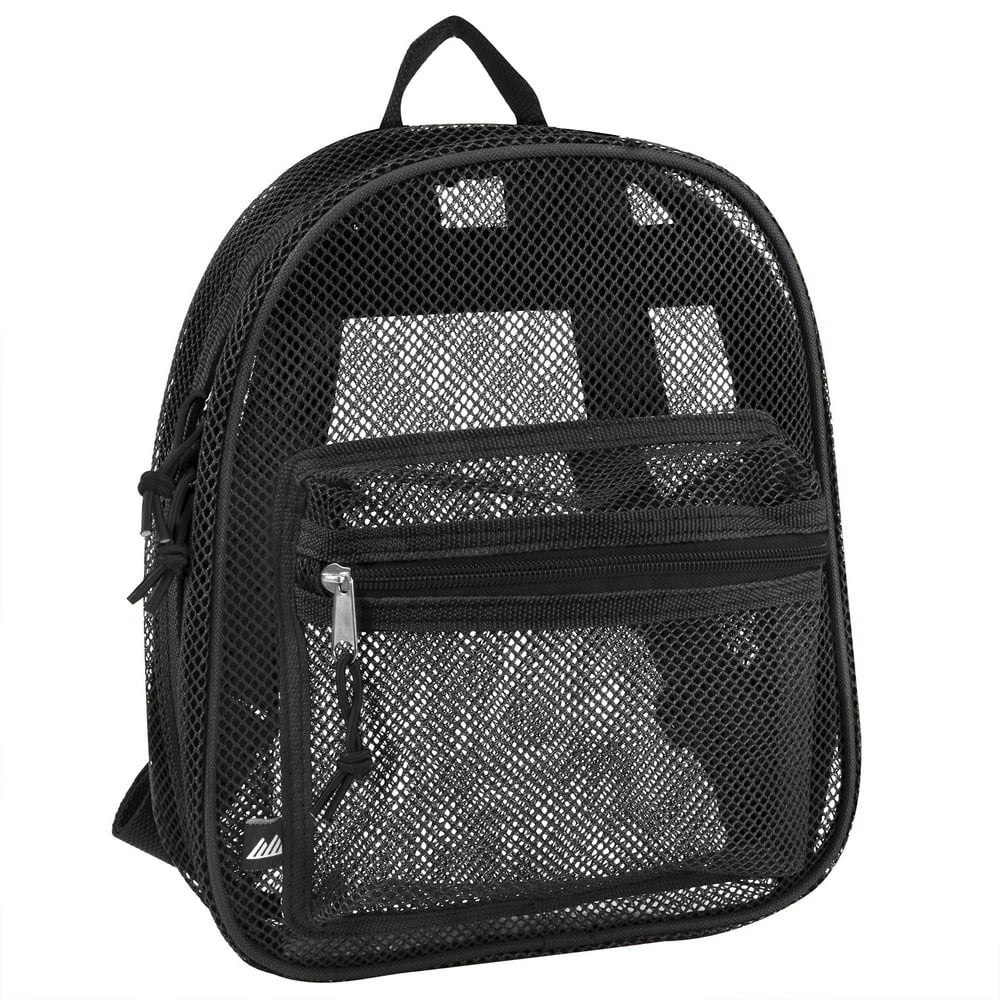 Solid Color Mini Mesh Backpack: $8.96