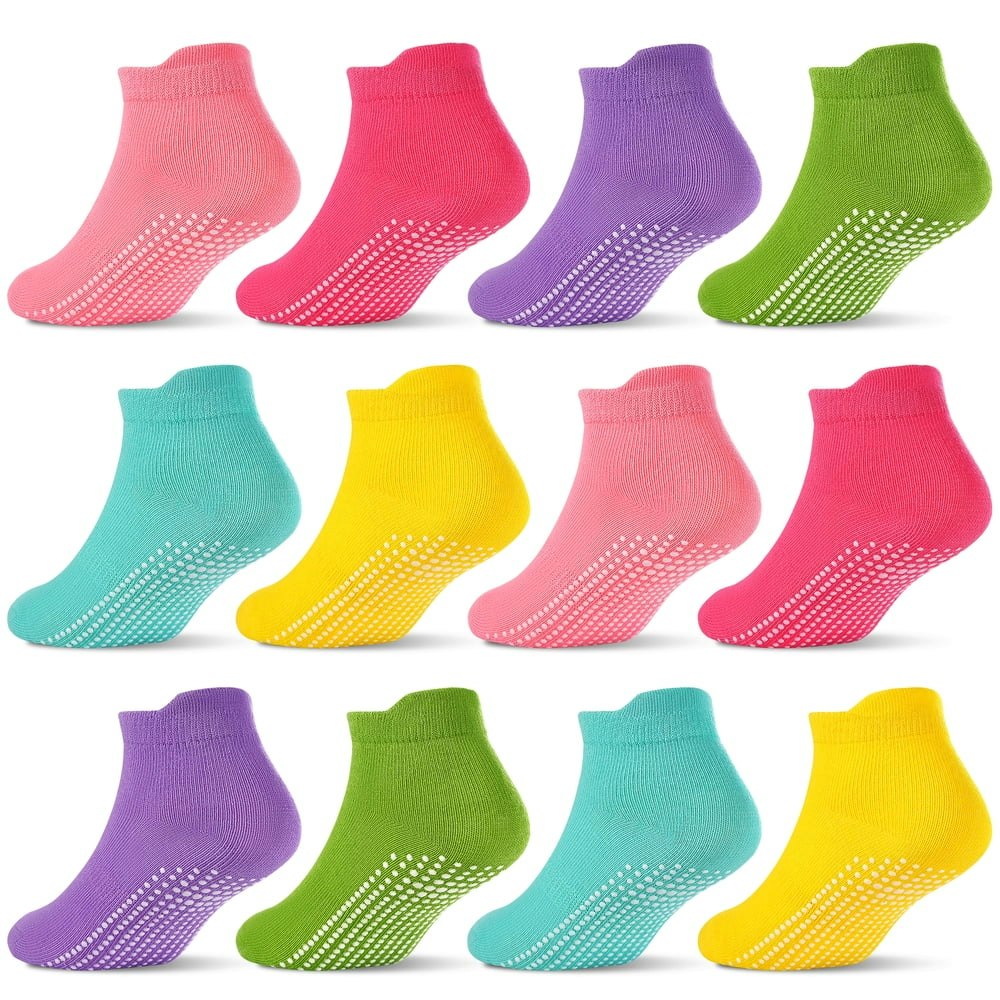 Toddler Non-Slip Ankle Socks 12-Pack: $11.87 Toddler Non-Slip Ankle Socks 12-Pack: $11.87