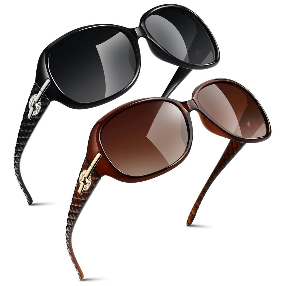Sunier Oversized Polarized Butterfly Sunglasses 2-Pack: $18.98 Sunier Oversized Polarized Butterfly Sunglasses 2-Pack: $18.98