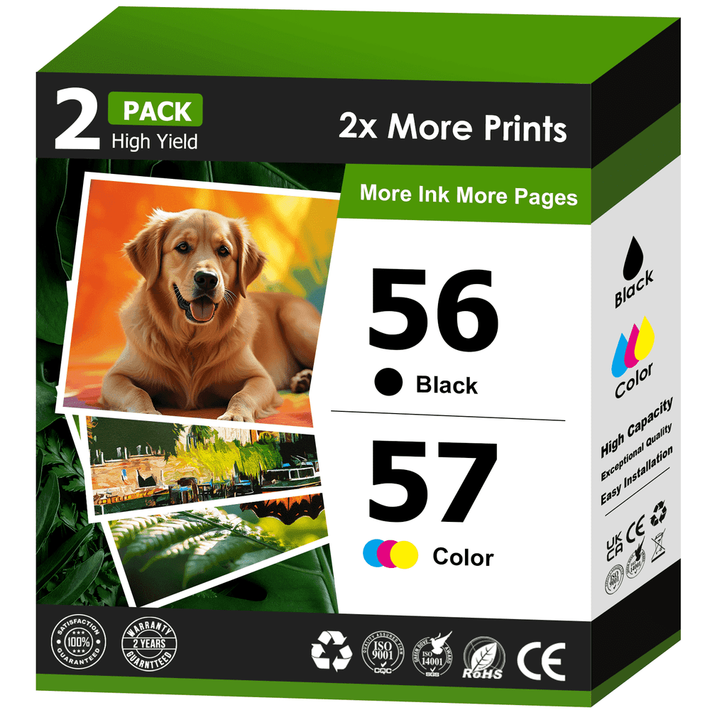 HP 56 and 57 Ink Cartridge 2-Pack: $24.78 HP 56 and 57 Ink Cartridge 2-Pack: $24.78
