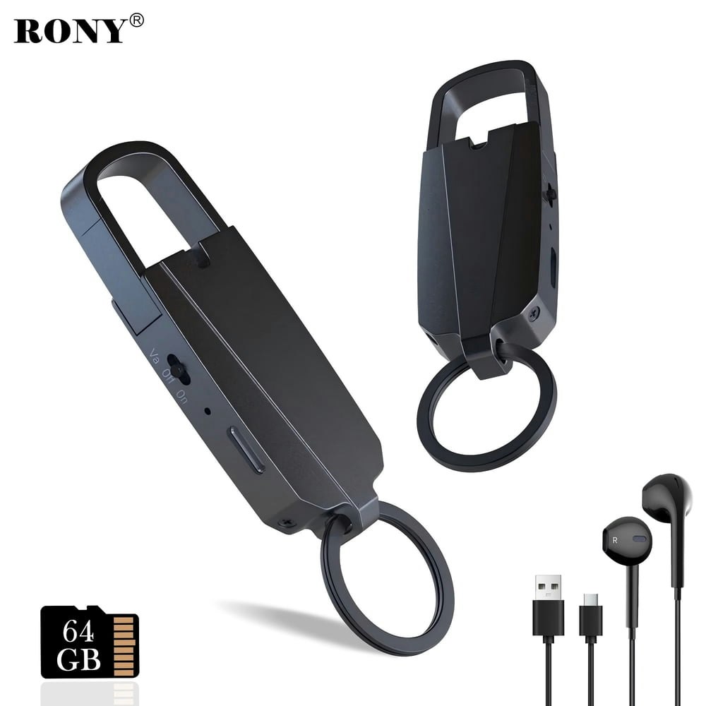 Rony 64GB Digital Voice Recorder: $33.98