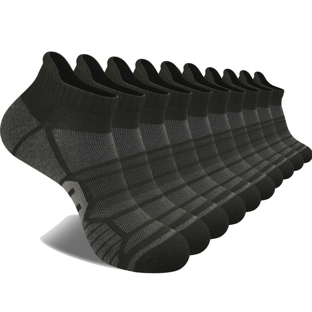 Cooplus Men's Athletic Ankle Socks 10-Pack: $10.98 Cooplus Men's Athletic Ankle Socks 10-Pack: $10.98