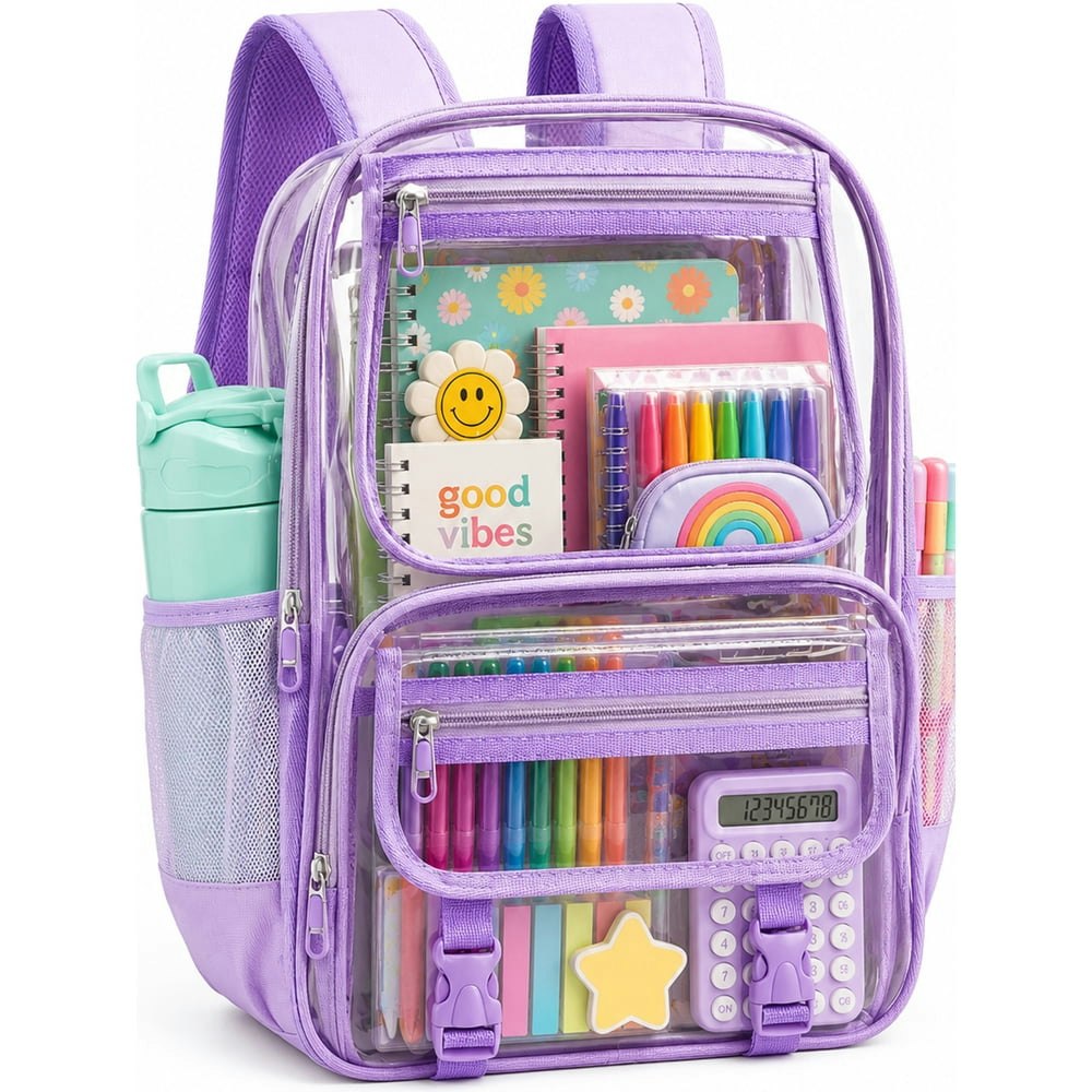 PayUSD Large Clear Backpack: $17.99