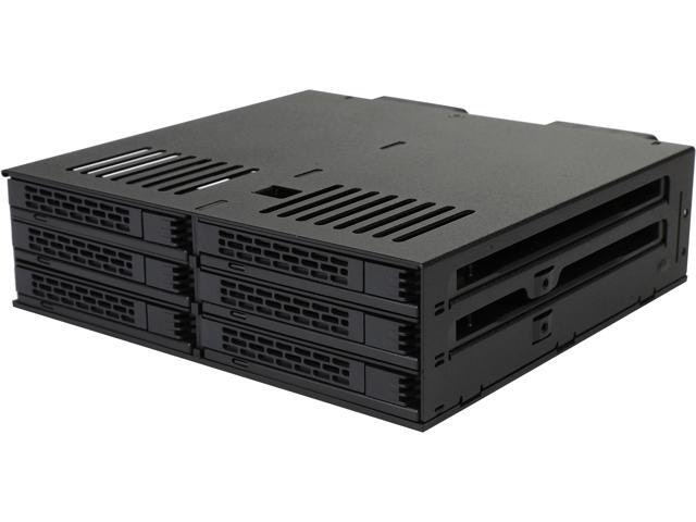 Icy Dock ExpressCage 6-Bay 2.5-inch SATA HDD/SSD Hot Swap Backplane Cage: $99.99