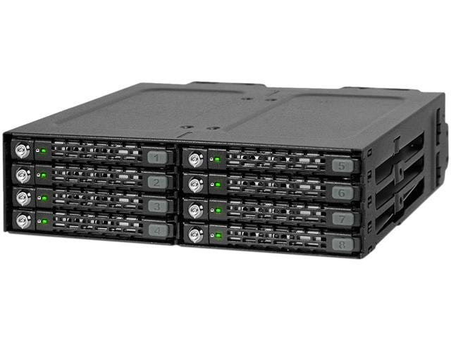 Icy Dock ToughArmor 8-Bay 2.5-inch SATA HDD and SSD Backplane Cage: $315.53 Icy Dock ToughArmor 8-Bay 2.5-inch SATA HDD and SSD Backplane Cage: $315.53