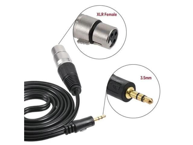3.5mm to XLR Male-to-Female Audio Cable 1.5m: $49.90 3.5mm to XLR Male-to-Female Audio Cable 1.5m: $49.90