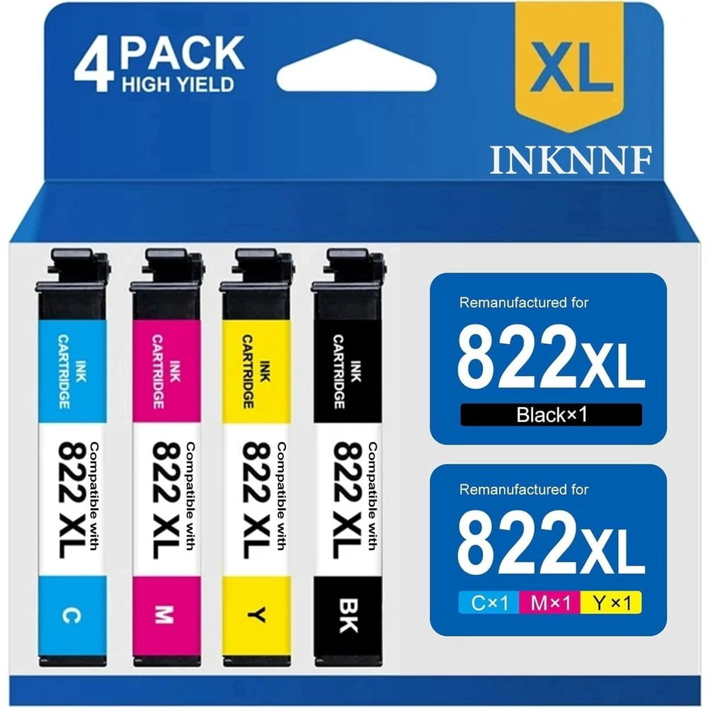 InkNNF 822XL Ink Cartridge Combo Pack: $24.28 InkNNF 822XL Ink Cartridge Combo Pack: $24.28