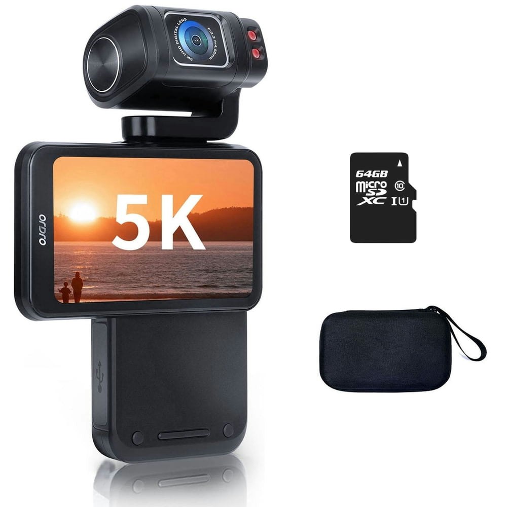 Ordro M3 5K Pocket Vlogging Camcorder: $179.99 Ordro M3 5K Pocket Vlogging Camcorder: $179.99