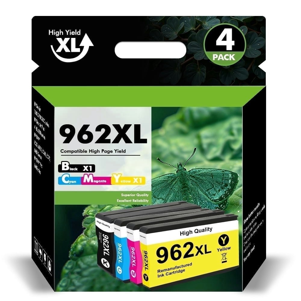 962XL Ink Cartridge 4-Pack: $31.73 962XL Ink Cartridge 4-Pack: $31.73