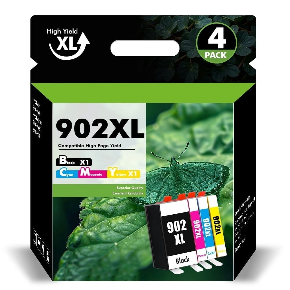 902XL Ink Cartridge 4-Color Set: $17.66 902XL Ink Cartridge 4-Color Set: $17.66