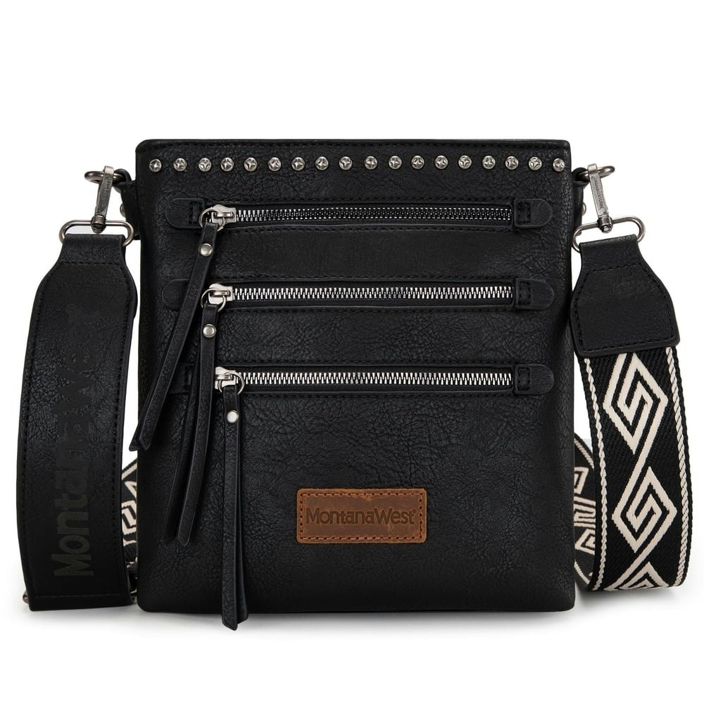Montana West Multi-Pocket Crossbody Bag with Guitar Strap: $22.99 Montana West Multi-Pocket Crossbody Bag with Guitar Strap: $22.99