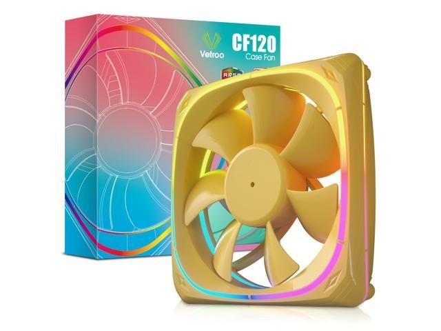 Vetroo CF120 120mm Addressable RGB PC Case Fan: $14.99 Vetroo CF120 120mm Addressable RGB PC Case Fan: $14.99