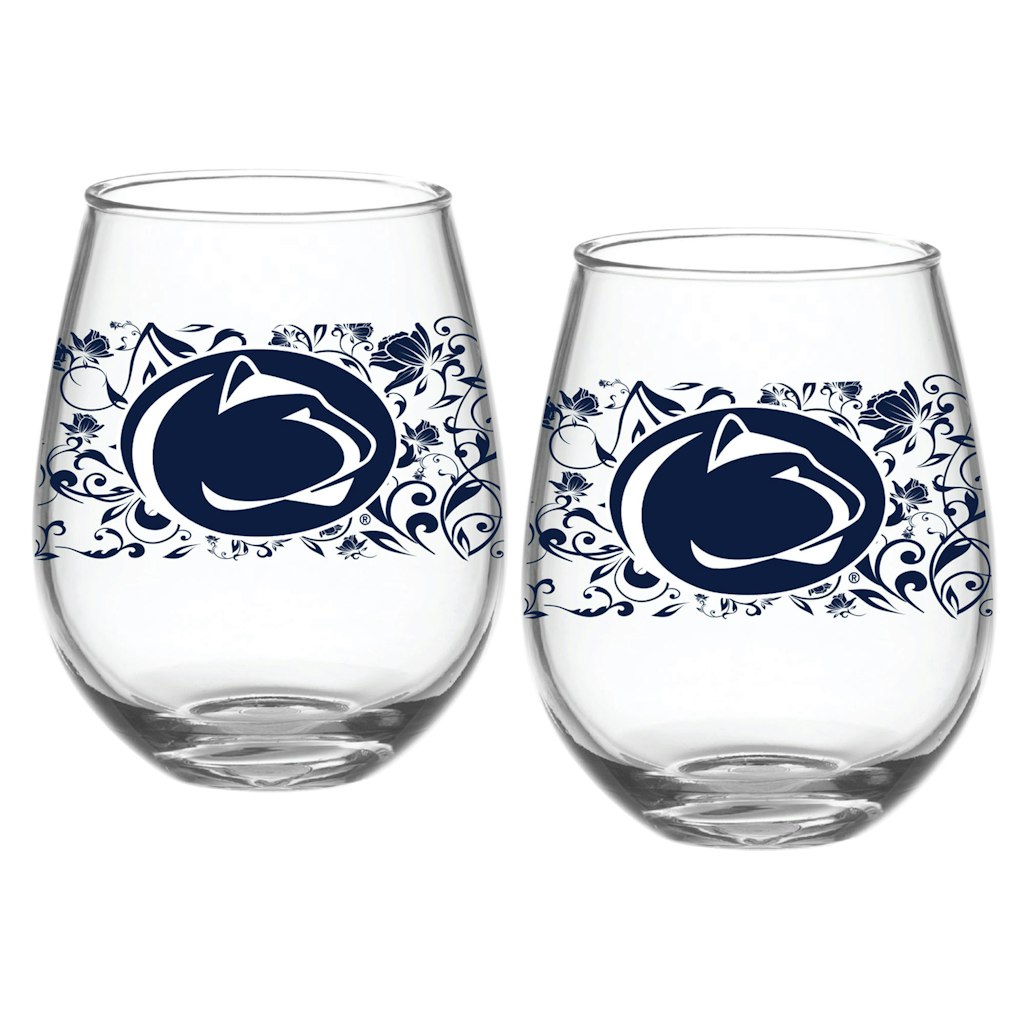 Penn State Nittany Lions 15-ounce Stemless Glass 2-Pack: $39.99