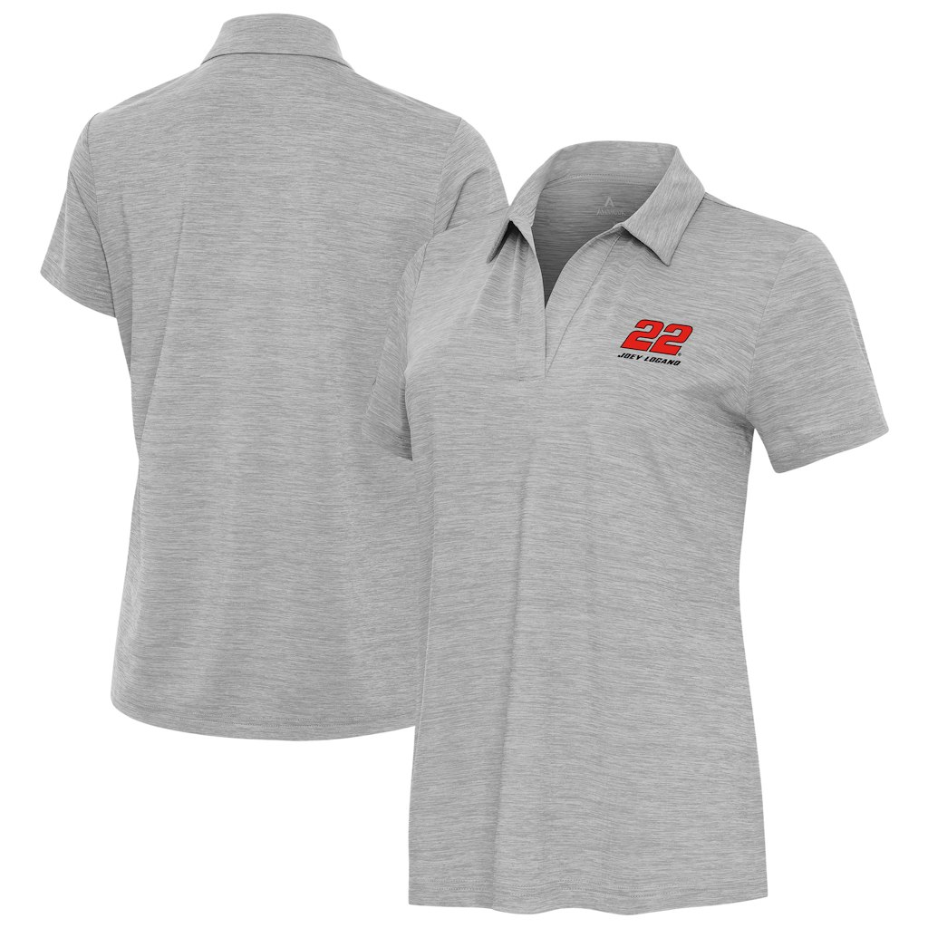 Antigua Women's Joey Logano Layout V-Neck Polo: $58.99 Antigua Women's Joey Logano Layout V-Neck Polo: $58.99