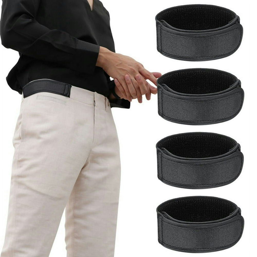 Bocaoying Elastic No-Buckle Belt 4-Pack: $12.59