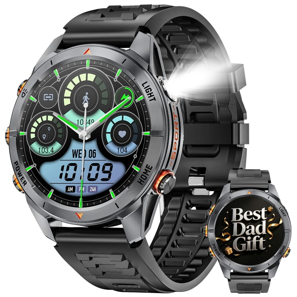 Haulvean 1.46-inch Military Smart Watch: $34.89 Haulvean 1.46-inch Military Smart Watch: $34.89