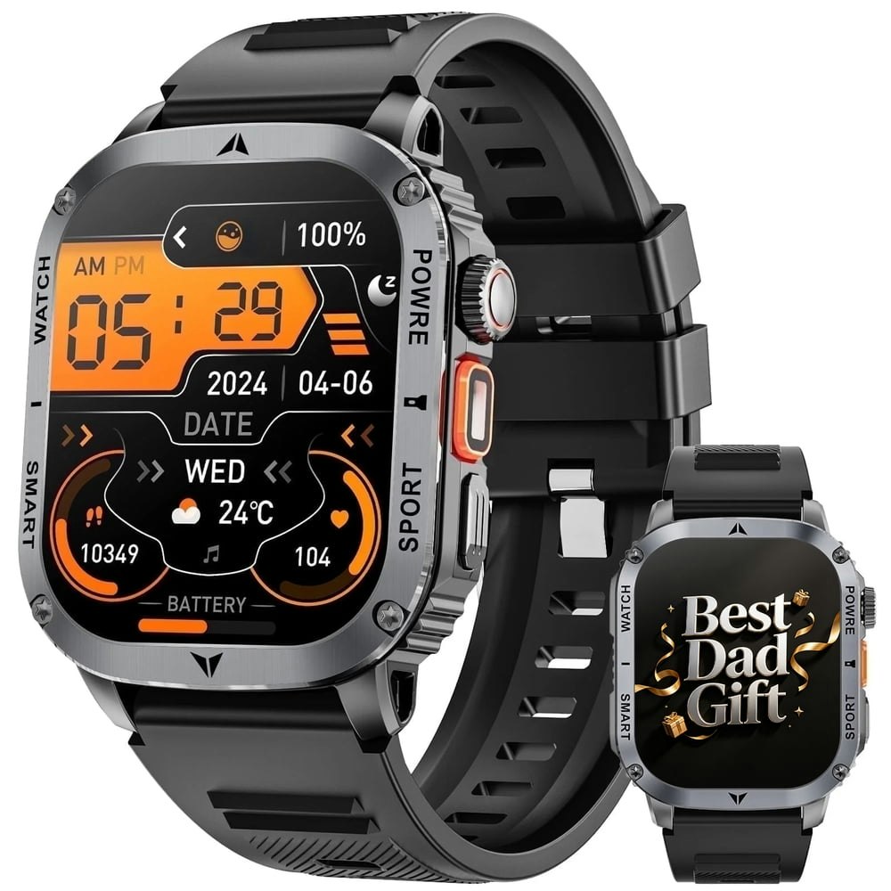Haulvean 2.01-inch Military Smart Watch: $35.89 Haulvean 2.01-inch Military Smart Watch: $35.89