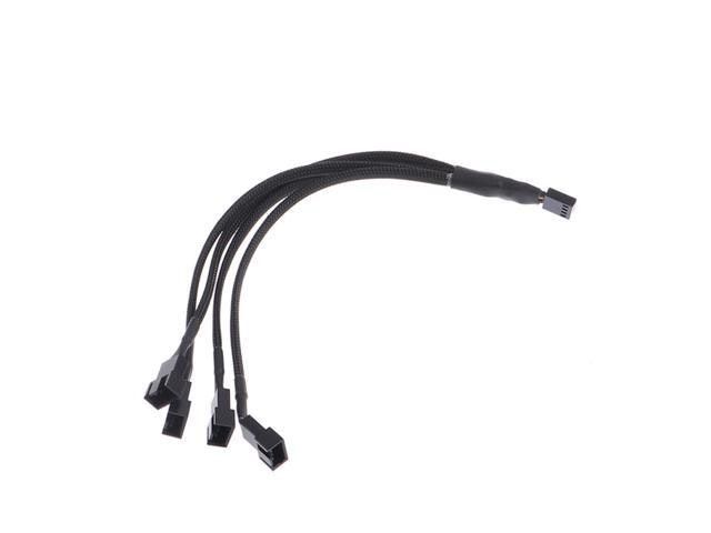 PWM 4-Pin 1-to-4 Computer Fan Splitter Cable: $12.99 PWM 4-Pin 1-to-4 Computer Fan Splitter Cable: $12.99