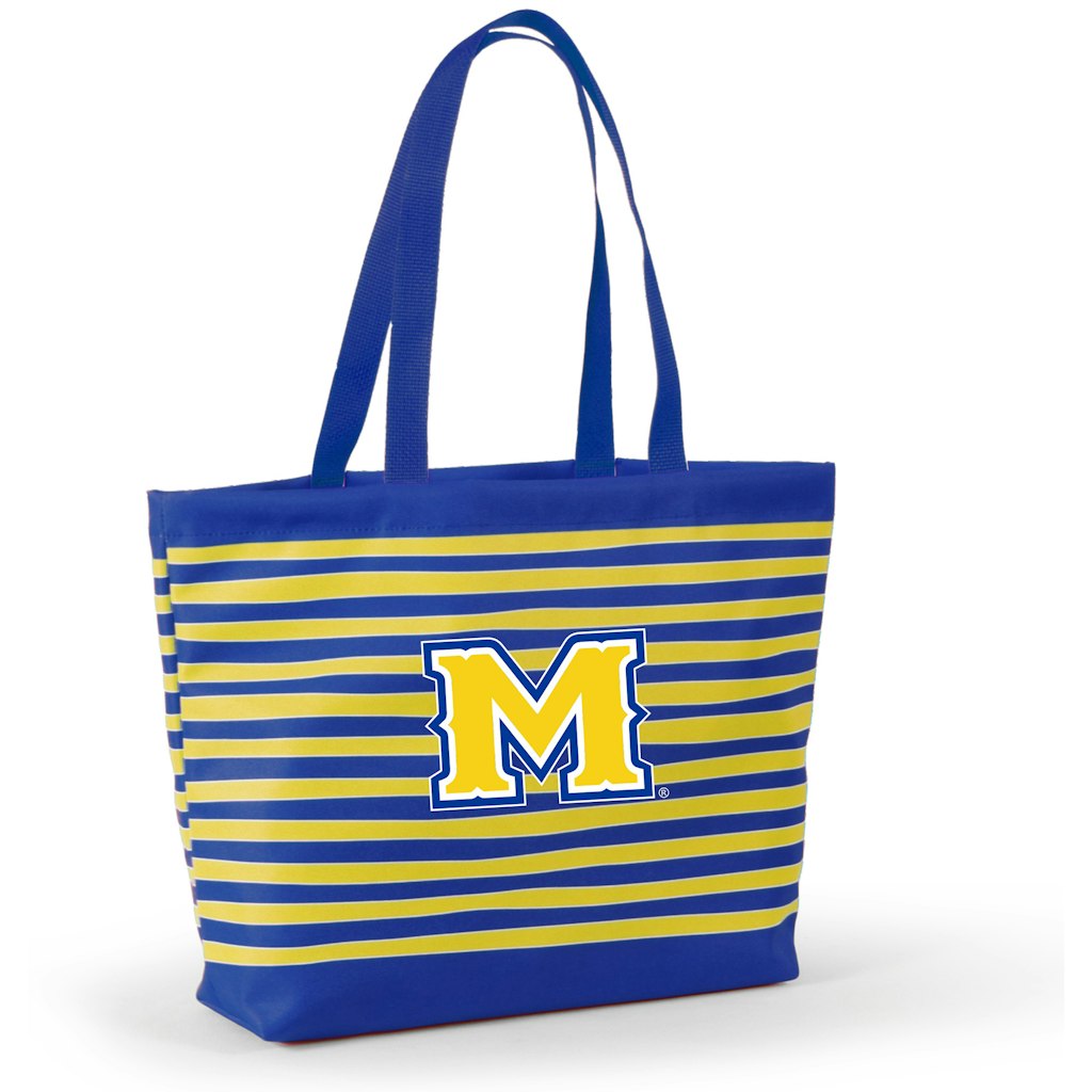 McNeese State Cowboys Wavy Striped Tatum Tote Bag: $34.99
