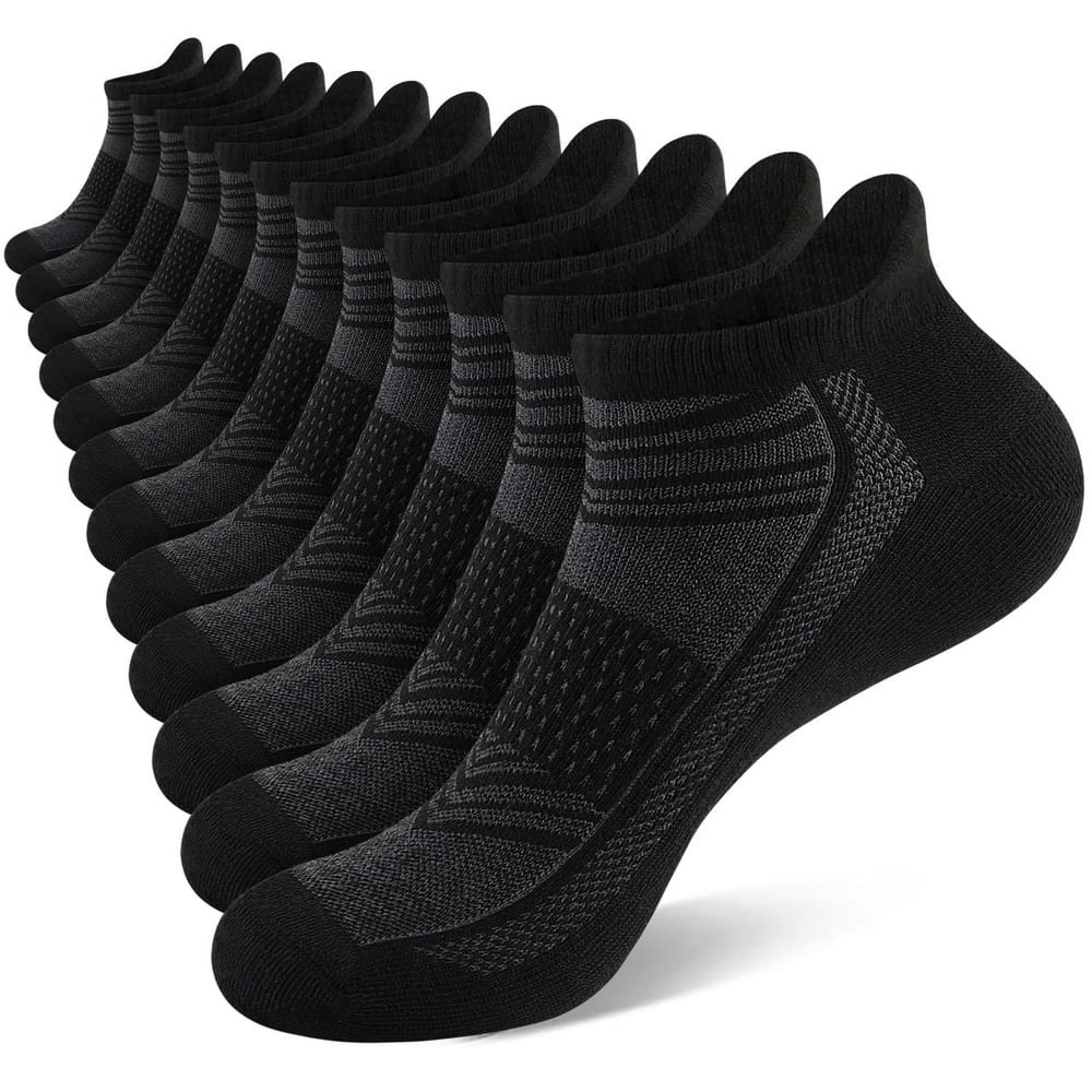 Looikoos Athletic Ankle Socks 12-Pack: $9.89