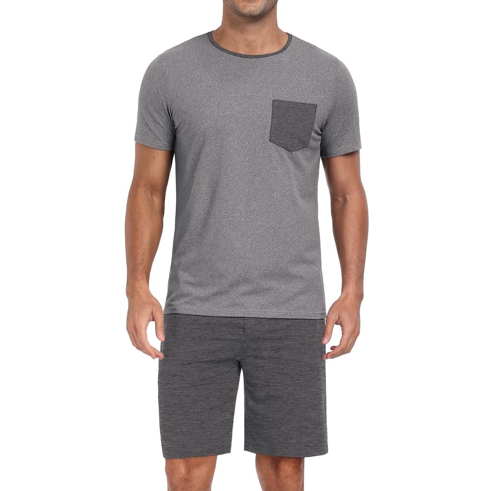 Giruns Men's 2-Piece Pajama Set: $16.14