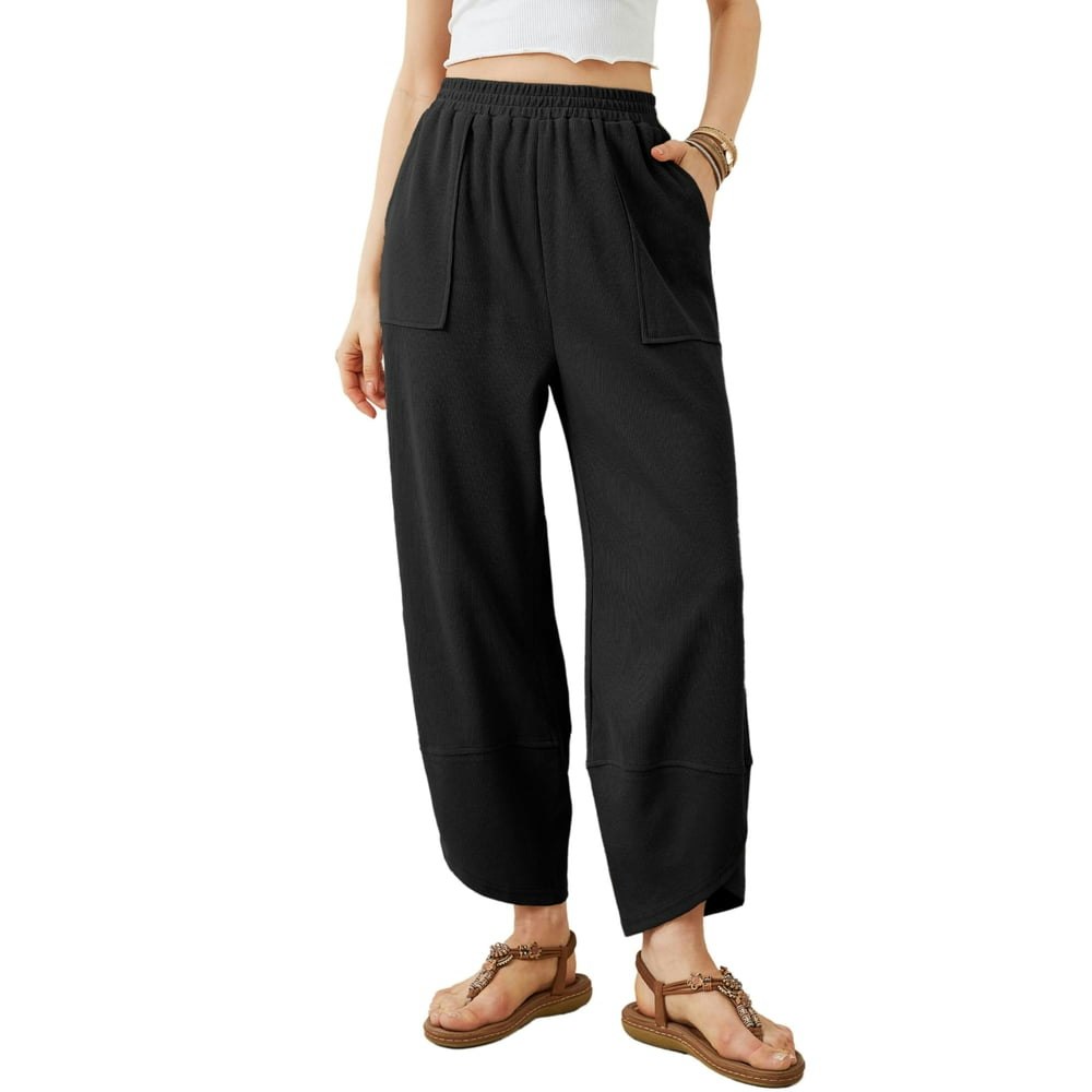 Puwei Women's Wide Leg Palazzo Pants: $27.72
