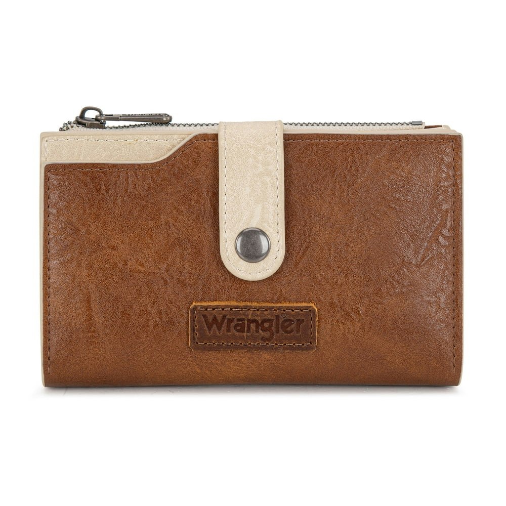 Wrangler Women's Slim Bifold Credit Card Wallet: $17.99