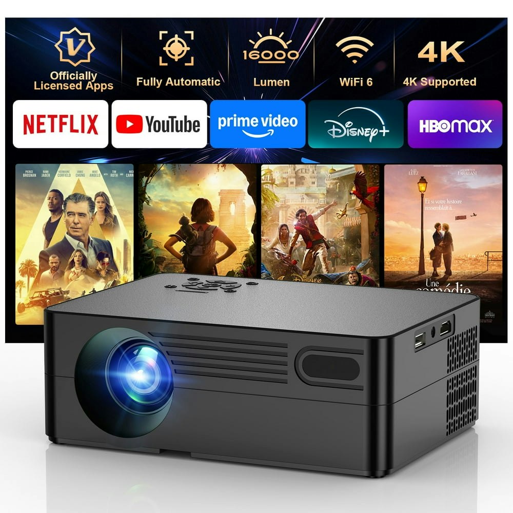 Orvanti Native 1080p 5G WiFi Bluetooth Projector: $124.99 Orvanti Native 1080p 5G WiFi Bluetooth Projector: $124.99