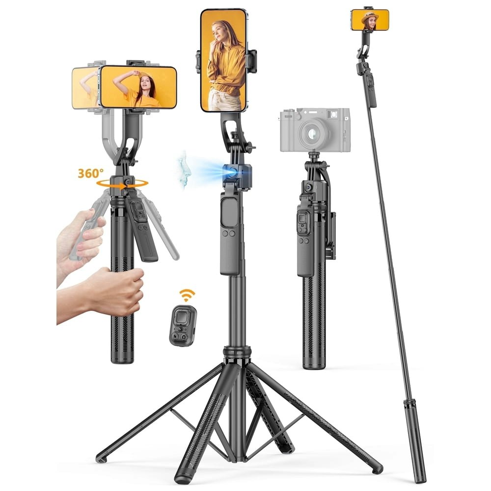 SelfieShow 64-Inch Auto Face Tracking Tripod: $33.79 SelfieShow 64-Inch Auto Face Tracking Tripod: $33.79