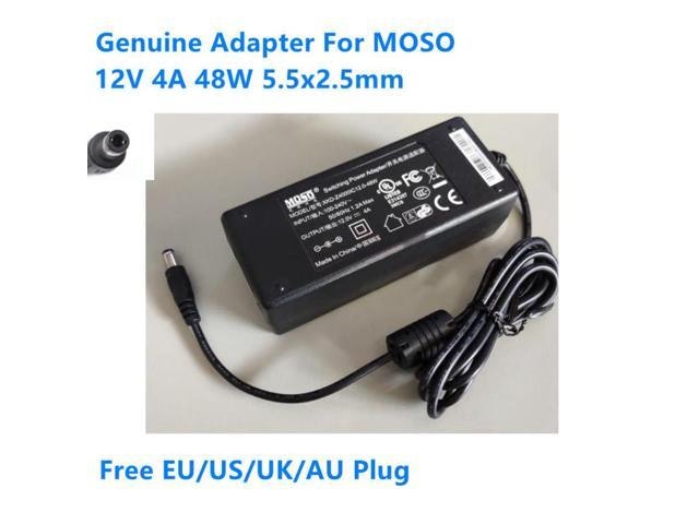 Moso 12V 4A 48W Power Supply AC Adapter: $57.28 Moso 12V 4A 48W Power Supply AC Adapter: $57.28