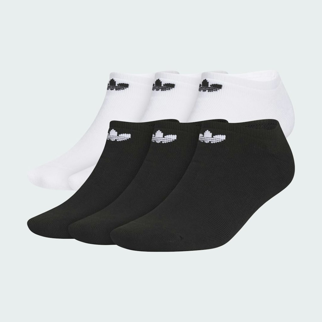 Adidas Originals Trefoil 2.0 No Show Socks 6-Pack: $26