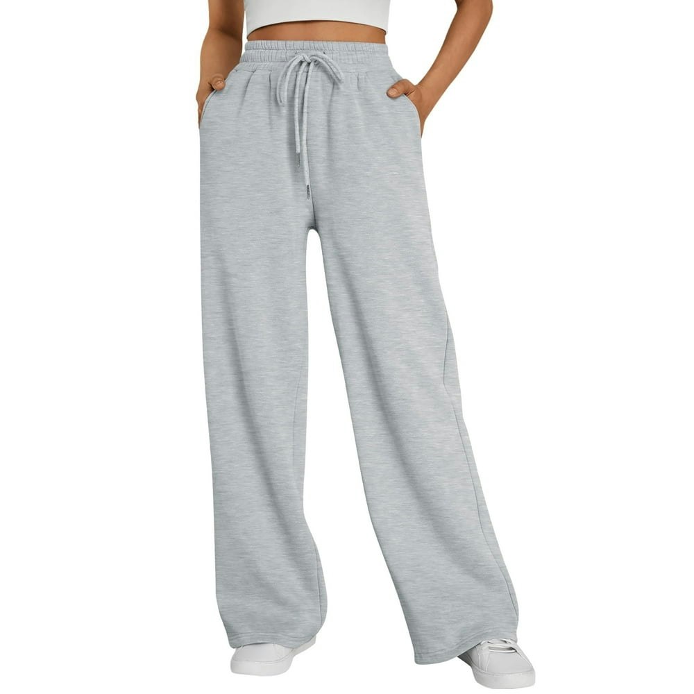 Sunbs Women's Wide Leg Cargo Sweatpants: $17.99