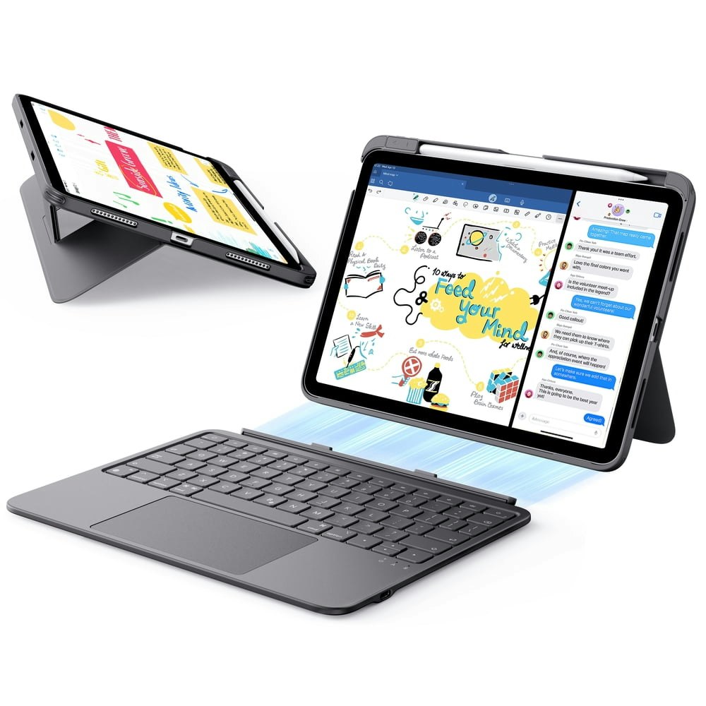 ESR Flex Magnetic Detachable Keyboard Case for iPad Air 11-inch: $51.29 ESR Flex Magnetic Detachable Keyboard Case for iPad Air 11-inch: $51.29