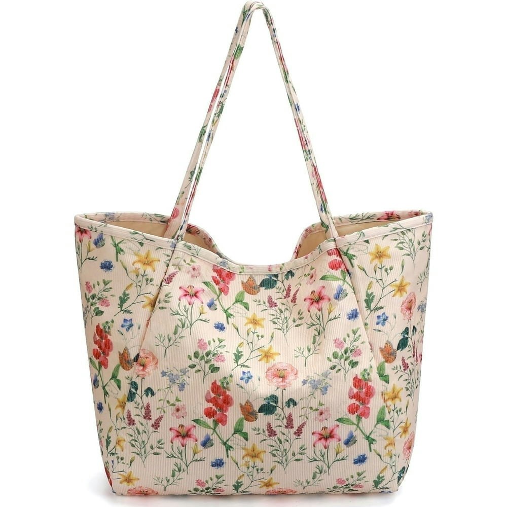 Gocvo Corduroy Tote Bag: $11.69 Gocvo Corduroy Tote Bag: $11.69
