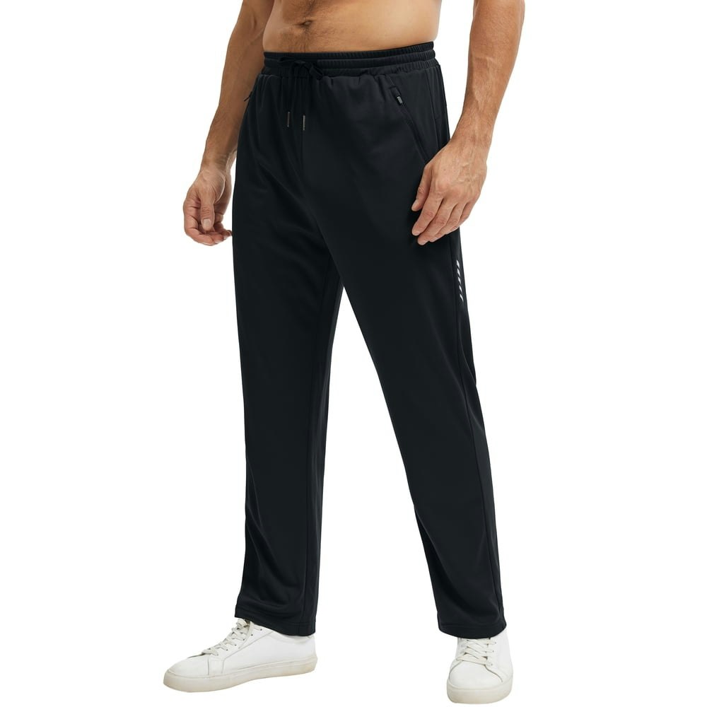 Weilanxin Men's Lightweight Mesh Athletic Jogger Pants: $17.99