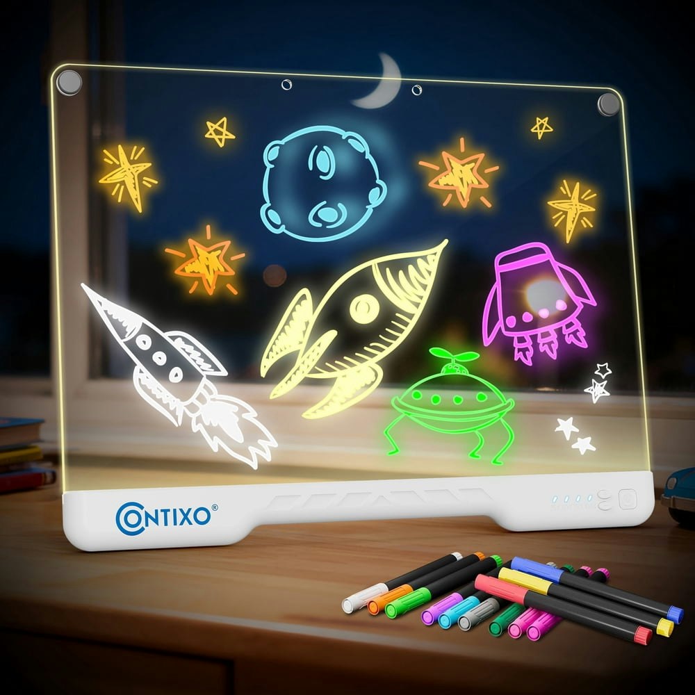 Contixo 16-Inch LED Glow Drawing Board: $26.99
