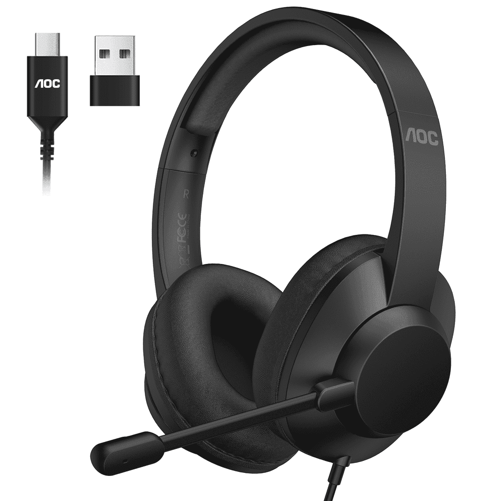 AOC USB Noise-Cancelling Wired Headset: $29.49 AOC USB Noise-Cancelling Wired Headset: $29.49