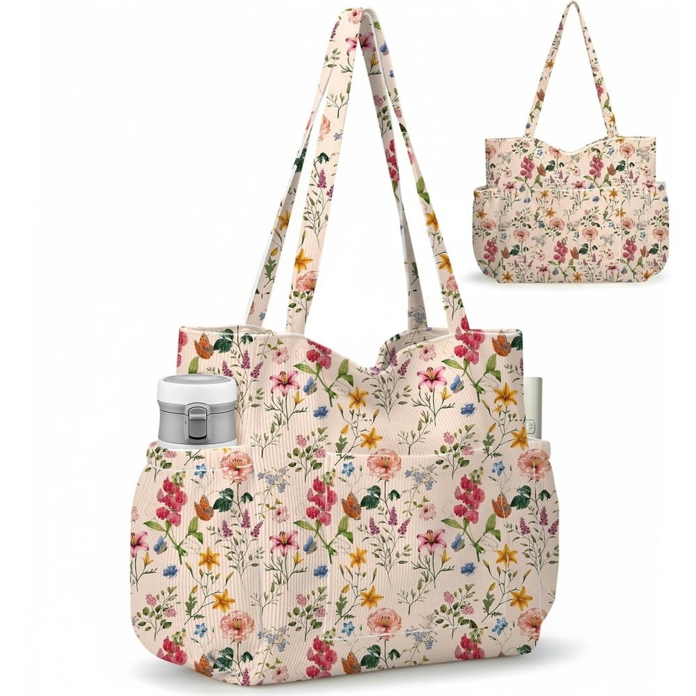 Gocvo Corduroy Tote Bag: $13.49 Gocvo Corduroy Tote Bag: $13.49
