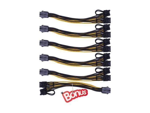 PCI-e 6-Pin to Dual 8-Pin Graphics Card Power Adapter Cable: $44.89 PCI-e 6-Pin to Dual 8-Pin Graphics Card Power Adapter Cable: $44.89