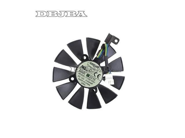 DBTLAP 87mm 4-Pin Graphics Card Cooling Fan: $15.90