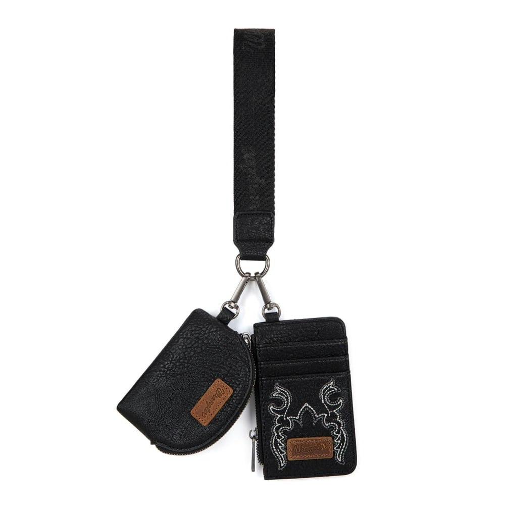 Wrangler Women's Western Dual Pouch Wristlet Wallet: $25.99 Wrangler Women's Western Dual Pouch Wristlet Wallet: $25.99