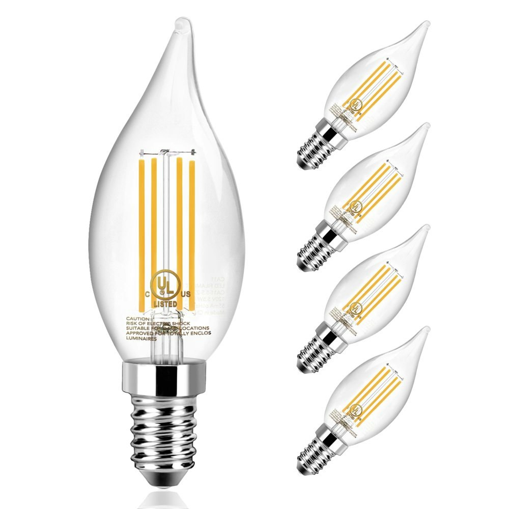 Daybetter CA11 Dimmable LED Candelabra Light Bulbs 5-Pack: $9.49 Daybetter CA11 Dimmable LED Candelabra Light Bulbs 5-Pack: $9.49