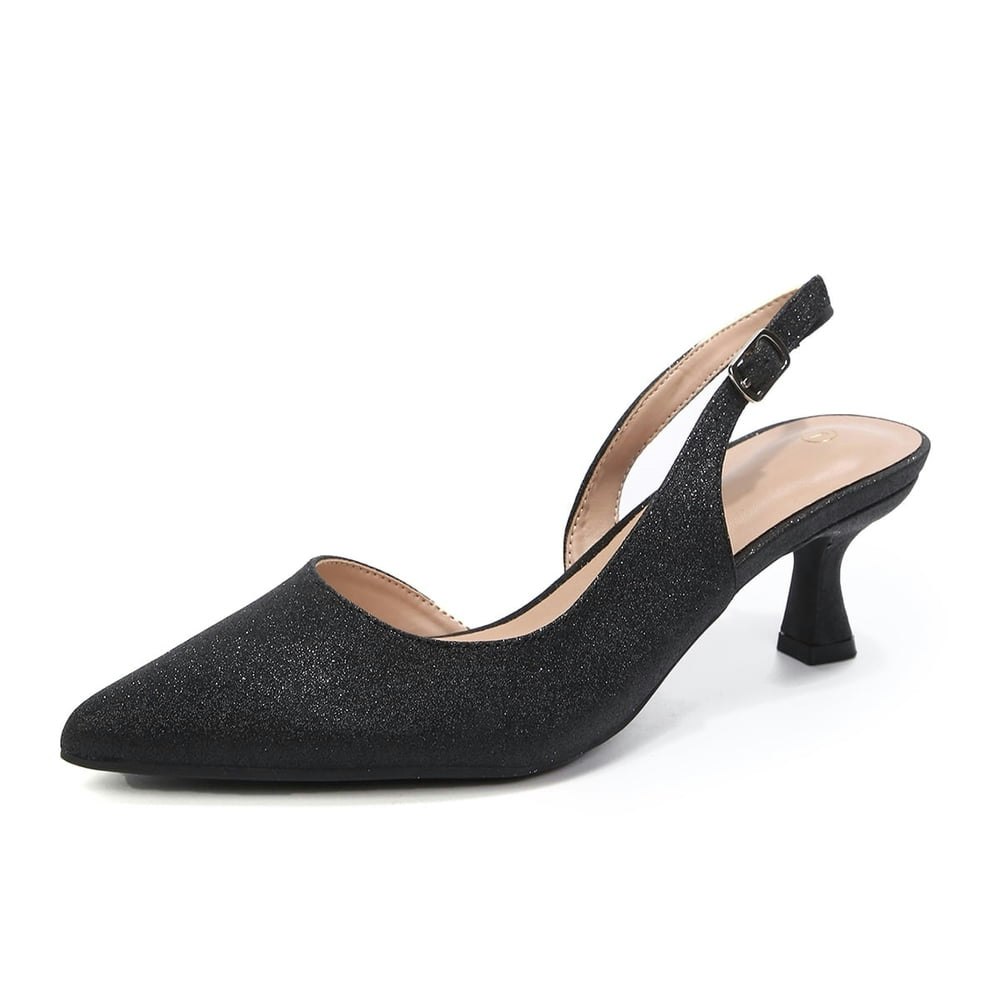 Bocca Women's Glitter Kitten Heel Pumps: $22.49 Bocca Women's Glitter Kitten Heel Pumps: $22.49