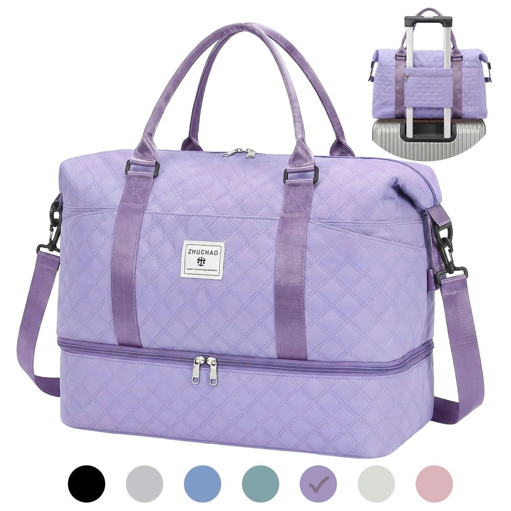 Suosdey Overnight Weekender Duffle Bag: $17.49 Suosdey Overnight Weekender Duffle Bag: $17.49