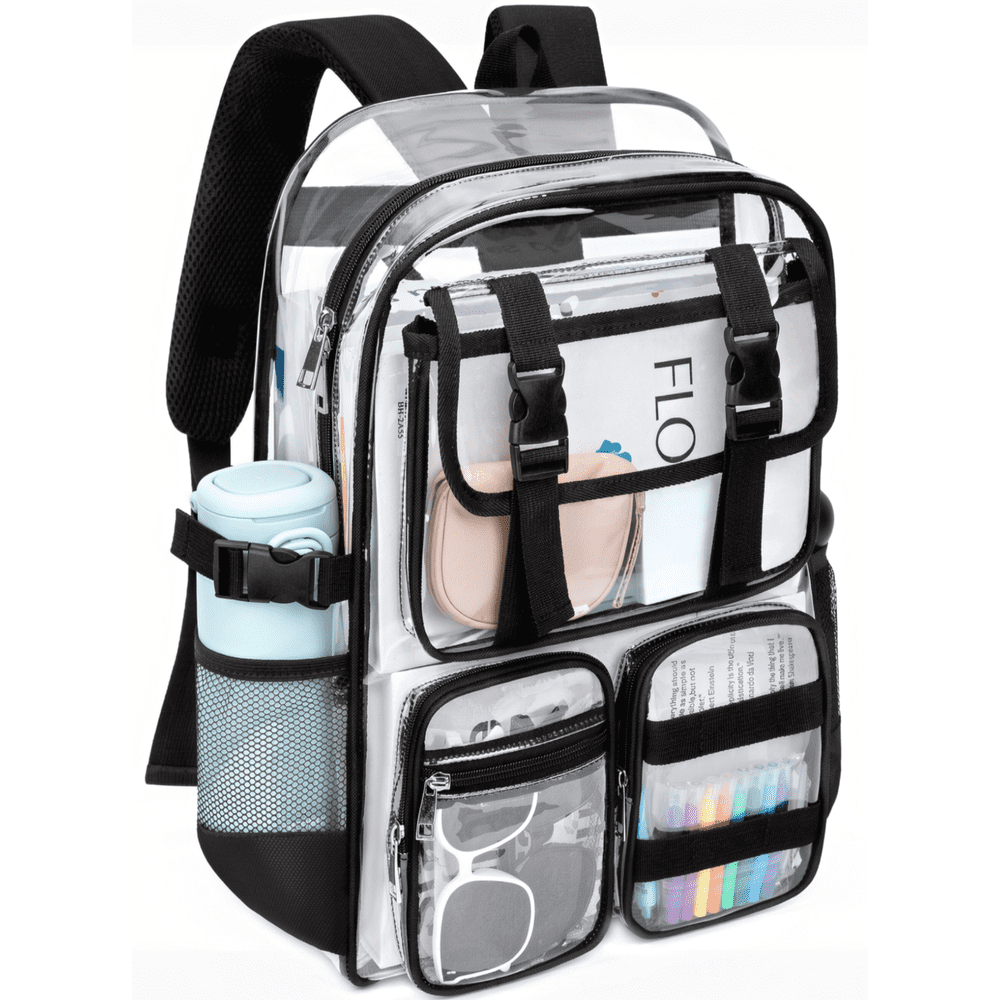 Koithot Heavy Duty Transparent PVC Backpack: $17.49 Koithot Heavy Duty Transparent PVC Backpack: $17.49
