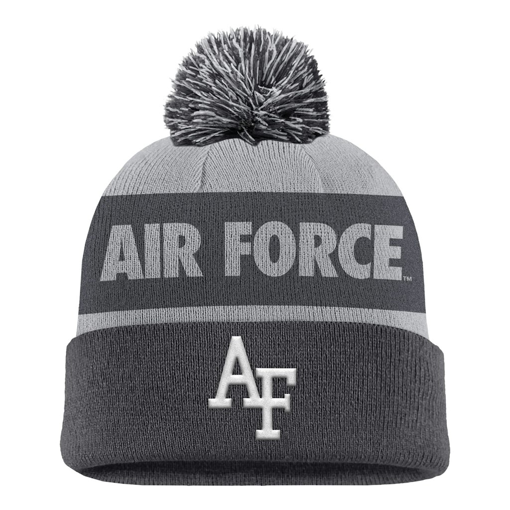 Nike Air Force Falcons Rivalry Cuffed Knit Hat with Pom: $30.99